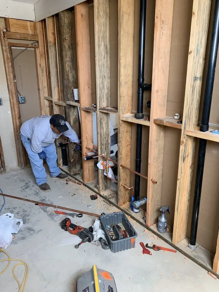Commercial rough-in plumbing for Gas Line Repair in Statesboro
